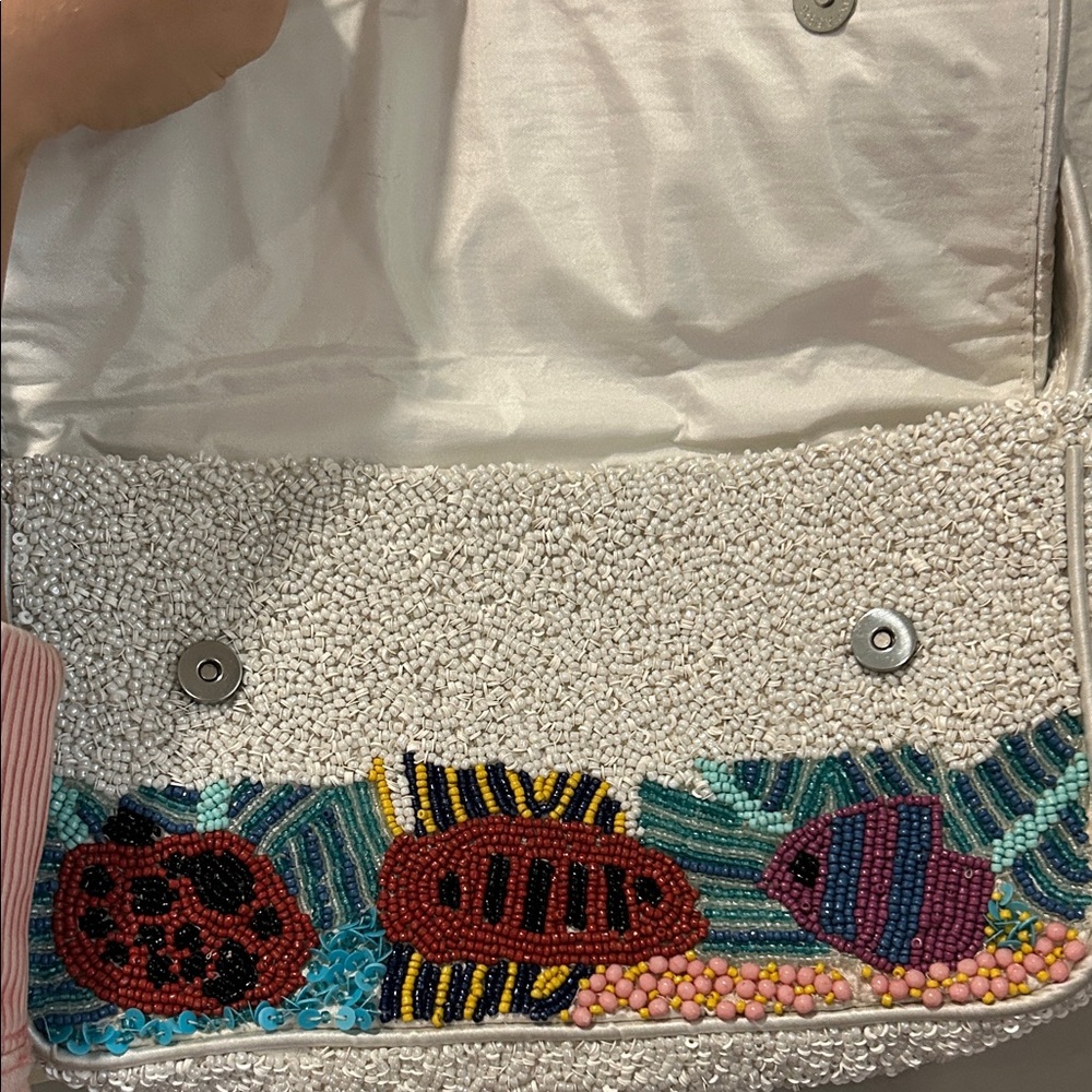 TJ Maxx Viral - Beaded Bag - Colorful Fish - Picture 4 of 5